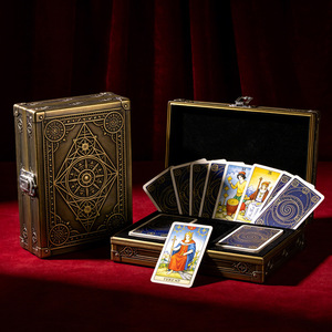 Impresión Personalizada de Cartas de Tarot <span class=keywords><strong>Lenormand</strong></span> Holográficas con Caja Magnética - Product Image 3