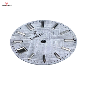 Quadranti per Orologi in Meteorite Naturale Personalizzati OEM/ODM, Componente di Lusso con Texture Unica, Compatibile con Movimenti Miyota ed <span class=keywords><strong>ETA</strong></span> - Product Image 6