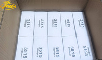 Agrafes de fermeture de carton de haute qualité série 35, couronne de 35 mm, calibre 15, en acier galvanisé, antirouille, pour l'emballage de boîtes