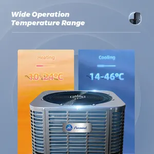 US Ghana Unité de traitement d'air de grande capacité Climatisation Systèmes HVAC 18 Seer Cooling Air Handler AC pour Hôtel Usine Machine