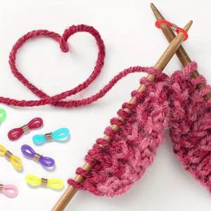 Protectores de Puntas de Agujas de Tejer de Goma, Topes de Agujas y Tapas de Punta para Proyectos de <span class=keywords><strong>Crochet</strong></span> y Tejido - Product Image 3