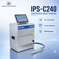 Système d'impression CIJ IPS-C240 avec écran tactile de 10,1 pouces pour l'impression de dates, de lots et de traçabilité sur les lignes d'emballage