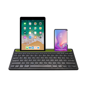 78keys ergonomic multi-devices rechargeable Wireless Plastic <b>bluetooth</b> <b>keyboard</b> with slot - Product Image 1
