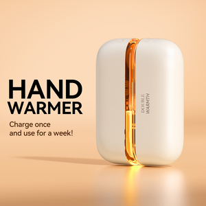 Collar Magnético con Calentador de Manos 2 en 1, Almohadilla Térmica con Pantalla Digital y Luz Transparente de Colores, Regalo de Invierno - Product Image 3