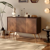 Lemari Bufet Kayu Mewah untuk Dijual, Furnitur Ruang Makan Dapur, Meja Bufet