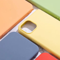 Coque de téléphone en silicone liquide de luxe de haute qualité pour iPhone 17/16/15 Pro Max X XR 14 Plus, protection antichoc de l'appareil photo