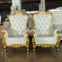 Chaise de mariage individuelle de style européen moderne, en bois et cuir, dossier solide, pliable, pour banquets et événements - Durable et de qualité commerciale