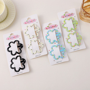 Pinzas para el cabello Dopamine con forma de corazón, 10 cm, pinza BB para mujeres y niños, uso diario, alta calidad, hecho en China - Product Image 2