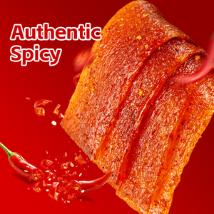 Collations aux céréales à saveur super épicée Halal Latio Collation chinoise Bandes épicées Collation alimentaire végétalienne 92g Gluten exotique Temper Latiao - Product Image 4