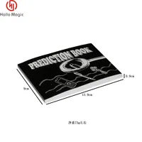 Libro de Predicciones - Truco de Magia, Accesorios de Magia, Truco de Magia de Escenario/Cercano, Accesorios de Comedia de Fuego, Trucos Primarios para Principiantes