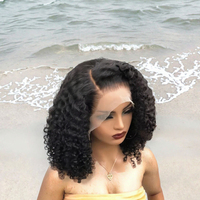 Perruque Bob Longue 13x4 en Cheveux Humains Brésiliens Remy 200% Naturels, Brun Clair, pour Femme, Vente en Gros