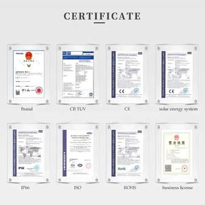 Led năng lượng mặt trời Powered máy bay hàng không tín hiệu cảnh báo đèn tắc nghẽn ánh sáng cho cẩu tháp cao xây dựng - Product Image 4