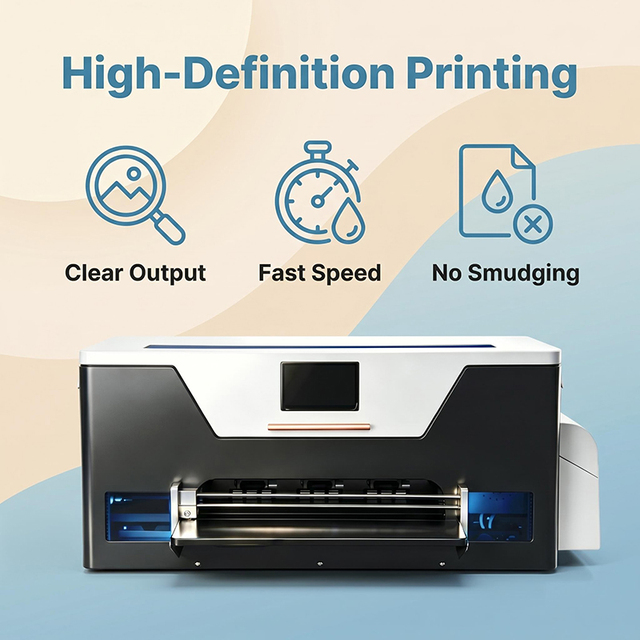 New Full-Automatic DTF Printer with Secondary Ink Tank A3/30cm T-Shirt PET Film DTF Inkjet Printer XP600 Printing Machine