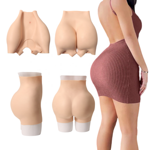 Realistic Crossdresser Seamless Silicone Bum Buttocks and Hip <strong>Rubber</strong> Panty Fake Butt Lift <strong>Body</strong> Shaper Enhancer for Women - Product Image 1