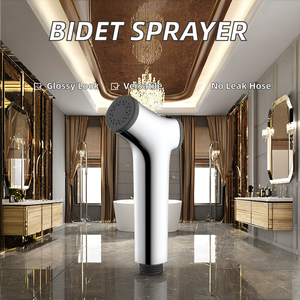 Handheld Anti-Leaking ABS Plastic <strong>Bidet</strong> <strong>Sprayer</strong> Multi-Function Toilet Seat Wall Mounted Hose for Hotels Baby Care Hand Showers - Product Image 2