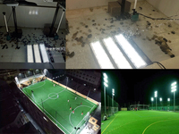 Haute qualité 150lm/w 250w 500w 750w 1000w 1250w 1500w projecteur extérieur led kit lumière led éclairage de stade de terrain de football
