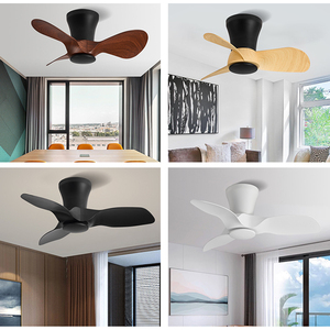 Ventilateur de plafond électrique de 28 pouces, couleur blanc noir, boîtier en ABS, <span class=keywords><strong>mini</strong></span> taille, moteur DC en cuivre pur - Product Image 6
