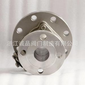 Válvula de Bola de Descarga Manual FQ41F-16 25, Acero Inoxidable 304/316L, Válvula de Bola con Brida, Reduce el Agua y los Medios Gaseosos - Product Image 3