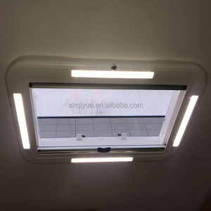 Tragaluz de aluminio RV con luz LED Buena calidad Camper Van Trailer Techo Ventana Tragaluz - Product Image 5