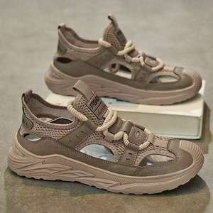 Sandales d'été pour hommes, grande taille, pour sports de plein air, plage, loisirs, randonnée aquatique, exploration de grottes, chaussures de trekking rafraîchissantes - Product Image 6