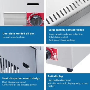 Barbecue à gaz <span class=keywords><strong>portable</strong></span> pliable en acier inoxydable à 2 brûleurs, sans fumée, pour intérieur, avec dispositif de sécurité haute pression – Nouveauté 2024, Vente Flash - Product Image 5