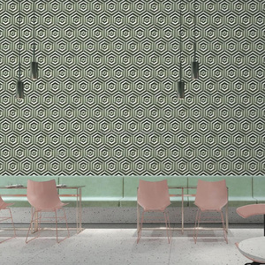 Tuiles en béton 3D UHPC Différents designs pour la décoration murale intérieure Tortuga 170*195mm - Product Image 2