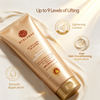 Crème décolorante pour cheveux blonds professionnelle MYBLONDO, crème décolorante permanente pour cheveux, crème dépigmentante pour salon, 500 ml