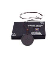 Pendentif samsung Quantum filigrane de couleur noire, collier d'énergie, design de Protection Anti-Radiation, pendentif Emf