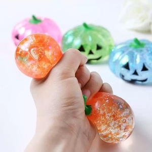 ของเล่นบีบฟักทองแบบใหม่ บีบแล้วคืนตัวช้า ขายส่งจำนวนมาก บรรเทาความเครียด ของเล่นบีบคลายเครียด ของขวัญสำหรับผู้ใหญ่ - Product Image 2