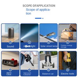 <span class=keywords><strong>18650</strong></span> Festkörper-<span class=keywords><strong>Lithium</strong></span>-Ionen-Akku 12V 2600mAh 2800mAh 3800mAh 5600mAh 7800mAh Außen beleuchtung Backup Power BMS - Product Image 5