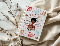 Autocollants de transfert UV DTF prêts à poser pour carnets A5, imperméables, pour journaux, avec motifs Black Lady Afro Women Empowerment