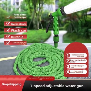 Tuyau <span class=keywords><strong>d</strong></span>'<span class=keywords><strong>arrosage</strong></span> extensible personnalisé, tuyau <span class=keywords><strong>d</strong></span>'eau flexible anti-fuite avec buse de pulvérisation, OEM/ODM pour l'<span class=keywords><strong>arrosage</strong></span> extérieur - Product Image 4