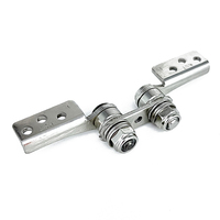 Charnière à couple élevé à deux axes à 360 ° stoppable à tout angle Produit de quincaillerie