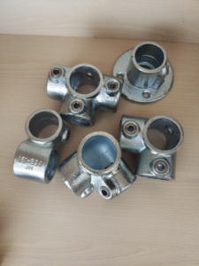 48.3mm an toàn bảo vệ doanh cấu trúc kết nối với ốc vít khớp nối đường sắt Vòng tường cơ sở chính kẹp phụ kiện đường ống - Product Image 6