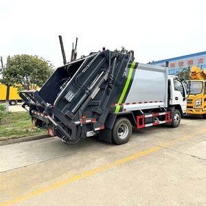 รถบรรทุกขยะ JAC 4x2 แบบไฮดรอลิกท้ายตัก ราคาคุ้มค่า สำหรับการจัดการขยะอัจฉริยะและการรีไซเคิล - Product Image 6