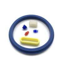 Joint d'étanchéité en caoutchouc de silicone scellé, bouchon d'étanchéité pour boîtier étanche de voiture électrique, connecteur de prise