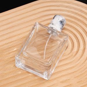 Transparent Glass <b>Perfume</b> Bottle Bayonet Closure Cosmetic Spray Dispensing Bottle Portable Sample Empty <b>Container</b> - Product Image 4