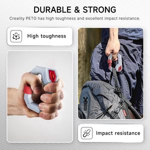 Filament PETG 1,75 mm, bobine de 2 kg pour imprimante 3D, haute précision, stabilité dimensionnelle, noir/blanc - Product Image 4