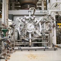 Centrale électrique à gaz d'occasion équipée d'un groupe électrogène à turbine à gaz GE Frame 5P (PG5361P)