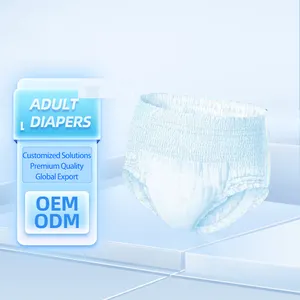 Super absorb adult pants diaper for old person