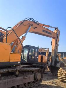 Excavatrice sur chenilles Hyundai 305LC-7 d'occasion de fabrication coréenne pour travaux de terrassement à vendre à bas prix - Product Image 3