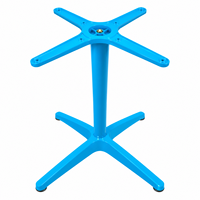 Socle de table à manger personnalisable, design moderne et classique, pour table à manger circulaire, structure en fonte de fer.