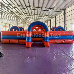 Parque <span class=keywords><strong>de</strong></span> atracciones inflable comercial <span class=keywords><strong>laberinto</strong></span> patio <span class=keywords><strong>de</strong></span> recreo al aire libre <span class=keywords><strong>laberinto</strong></span> inflable gigante juego deportivo para niños adultos - Product Image 4