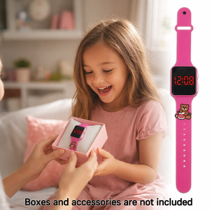 Reloj de Pulsera Digital LED con 12 Temas y Logotipo Personalizado para Niños, Reloj Electrónico de Regalo - Product Image 4