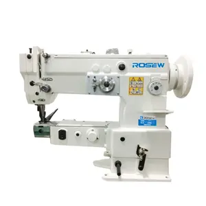 Máquina de coser industrial en zigzag de alta resistencia con gancho grande de alimentación superior/inferior de cama cilíndrica GC2150m