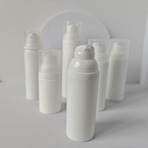 Plastic PP Airless Pump Bottle Mist <strong>Spray</strong> <strong>Frosted</strong> Cosmetic Packaging Serum Bottle 30ml/100ml Options - Product Image 2