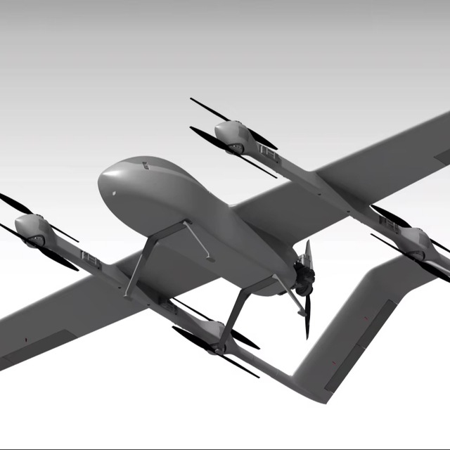 VF180P Equipped With Industrial Grade Flight Control System Industrial  Drones  and Large Load Cargo UAV