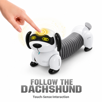 Smart App-gesteuerter Elektrischer Roboterhund aus Kunststoff mit 50m Reichweite, 2 AAA7 Controller-Batterien, sofort einsatzbereit für den Innenbereich