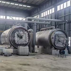 Used Tire Oil Refining Equipment, Tire Recycling Pyrolysis Production Line, Recycled Resource Tire Recovery Machine - Product Image 2