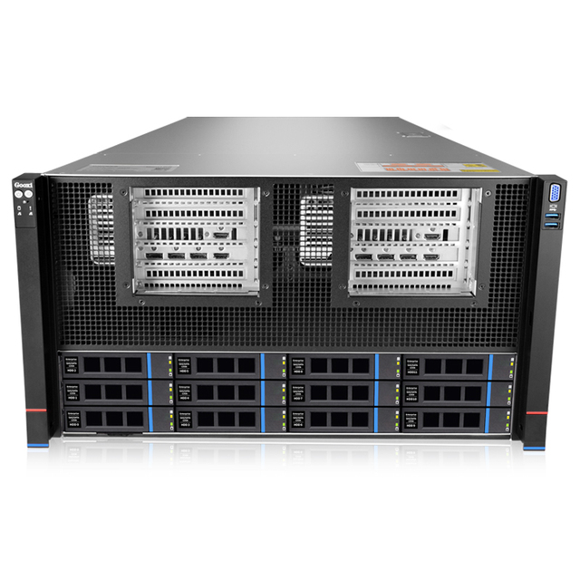 6U 8 GPU AI Chatbot Intel Eagle Stream Dual Xeon Scalable Processors High Memory Support Servers Rack up to 8 RTX 5090 in Stock